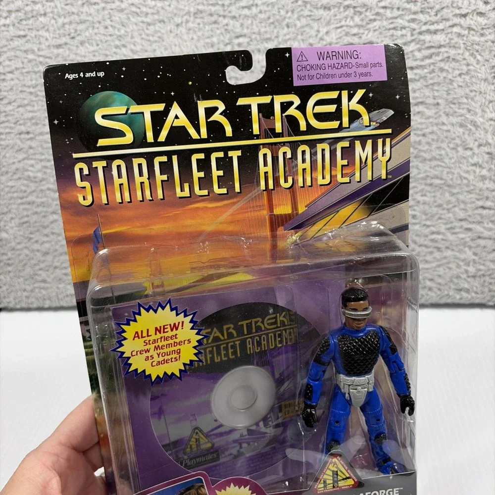 Geordi LaForge Vintage Action Figure Star Trek Starfleet Academy 1996